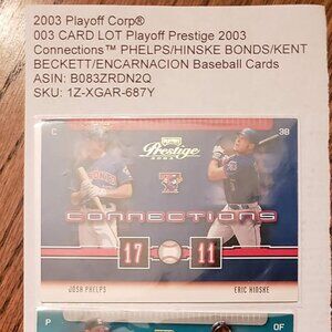 2003 Playoff Corp® 003 CARD LOT Playoff Prestige 2003 Connections™